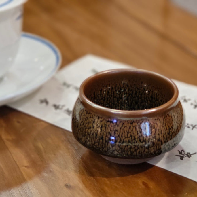 Artisan Jianzhan Teacup for Gongfu Tea – Traditional Ceramic Craft