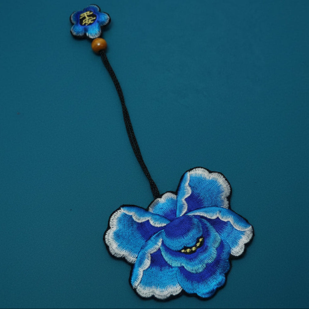 Blossom of Prosperity Key Holder Pouch