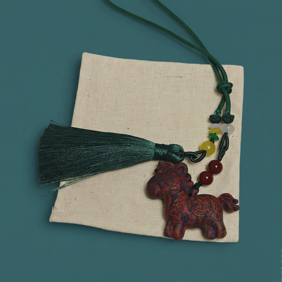 Five Elements Horse Aroma Pendant
