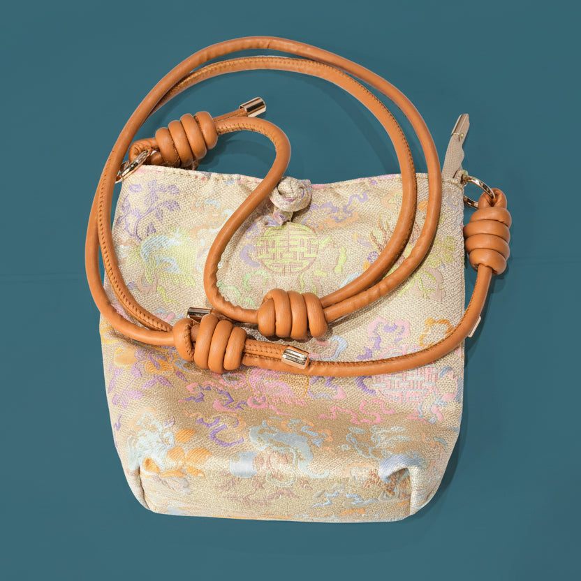 Handmade Song Brocade Crossbody Bag – Timeless Chinese Elegance 4