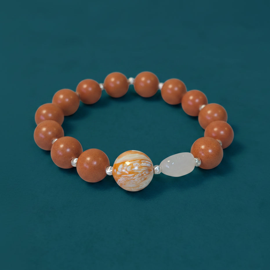 🍊 Orange Scented Bracelet | Natural Blended Incense